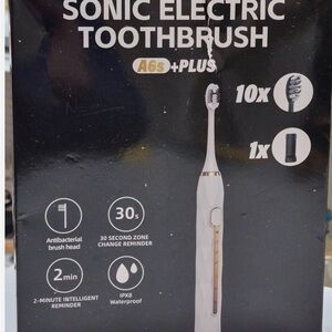 A6S+ Plus Sonic Electric Toothbrush - Elegant White